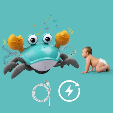 Happycrab | Jouet Mobile et Sonore - Jouet Crabe Rampant